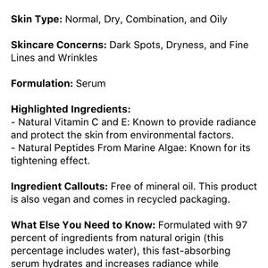 Sephora Makeup - Sephora C+E Face Serum Sephora Makeup - Sephora C+E Face Serum